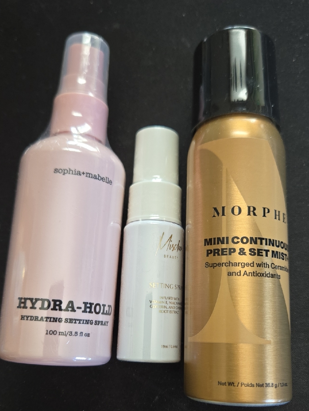 Travel Size Setting Spray bundle